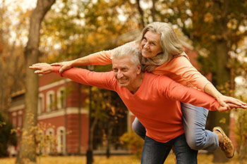 Image of an elderly couple